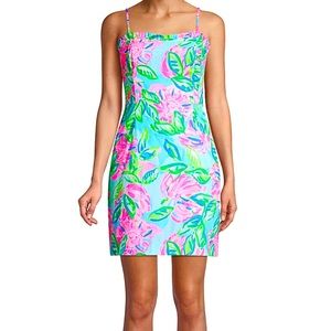 Lilly Pulitzer Totally Blossom Brenda Stretch Dress Size 4 NEW